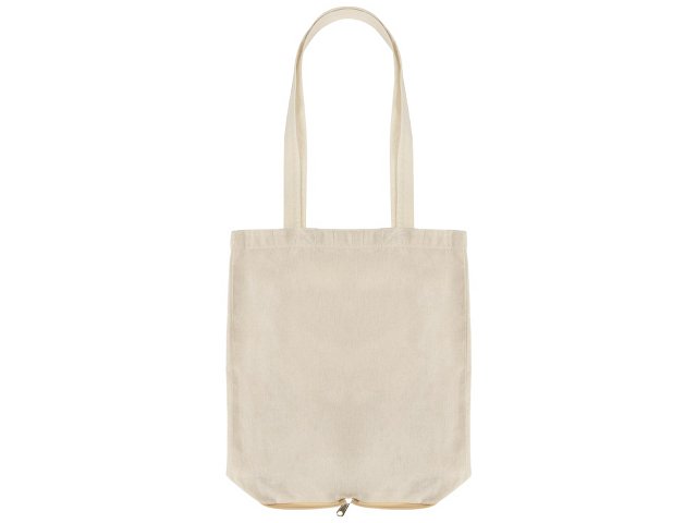 Складная сумка Jute из хлопка и джута с карманом