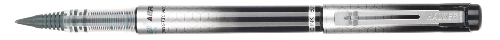 Ручка-роллер Hauser Aeromatic Rocket Tip 0,7 мм, пластик, корпус черный, чернила черные
