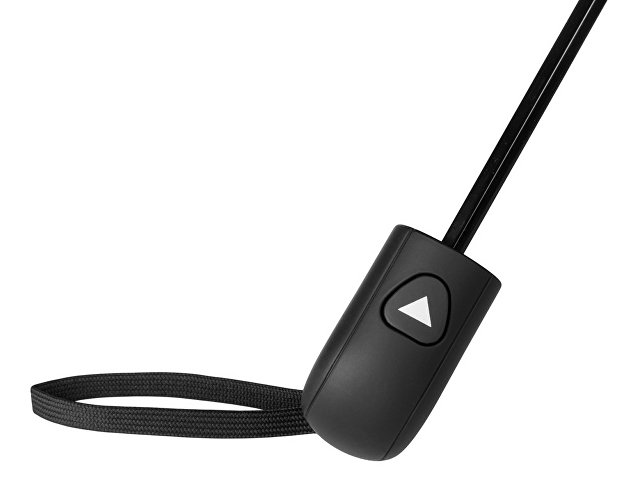 Зонт-полуавтомат складной Roof с куполом из переработанного пластика