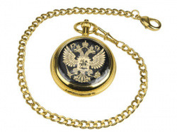 Карманные часы на цепочке "Время России"