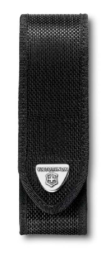 Чехол на ремень VICTORINOX для ножей RangerGrip 130 мм, на липучке, нейлоновый, 35x40x140 мм, чёрный