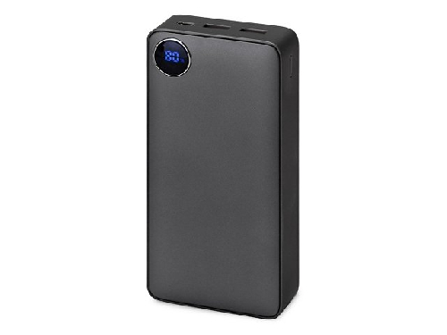 Внешний аккумулятор Mild Pro c быстрой зарядкой QC/PD, металлик soft-touch, 20 000 mAh