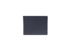 Бумажник KLONDIKE Dawson, натуральная кожа в черном цвете, 12,5 х 2,5 х 9,5 см