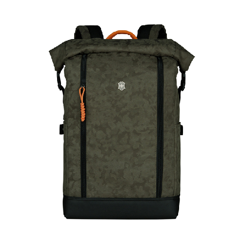 Рюкзак VICTORINOX Altmont Classic Rolltop Laptop 15,4'', зелёный камуфляж, ткань, 29x17x47 см, 18 л