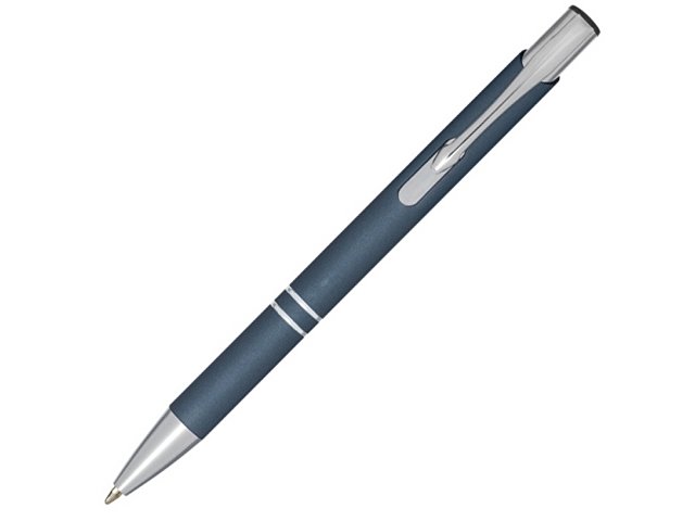 Ручка металлическая шариковая Moneta с антискользящим покрытием