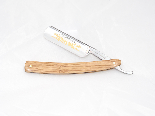 Бритва опасная Dovo, ручка - испанский дуб, 6/8",1/1