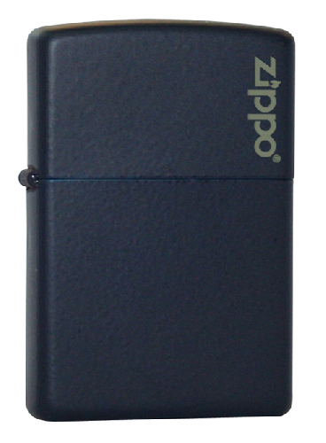 Зажигалка ZIPPO Classic с покрытием Navy Matte, латунь/сталь, синяя, матовая, 38x13x57 мм
