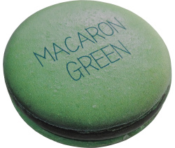 Зеркало Dewal Beauty серия "Макарони" карманное круглое, зеленое, 6 х 6 х 1,5 см