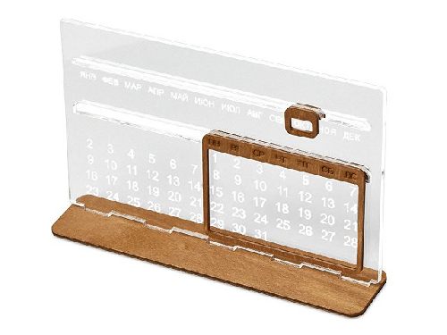 Вечный календарь из акрила Evermore