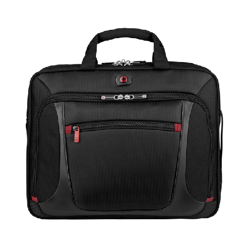 Портфель для ноутбука 15'' WENGER, черный, полиэстер/ПВХ, 40 x 15 x 33 см, 9 л