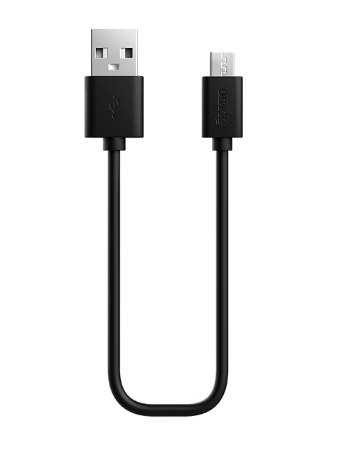 Кабель USB 2.0 - microUSB,  1м, 2.1A, черный, OLMIO