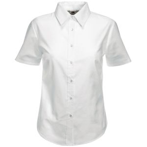 Рубашка женская SHORT SLEEVE OXFORD SHIRT LADY-FIT 130