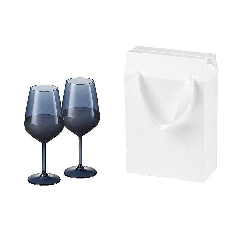 Подарочная коробка-пакет универсальная малая, белая