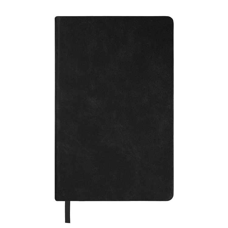 Ежедневник недатированный Muse, зеленый, А5, с декоративной коричневой полосой, блок в линейку