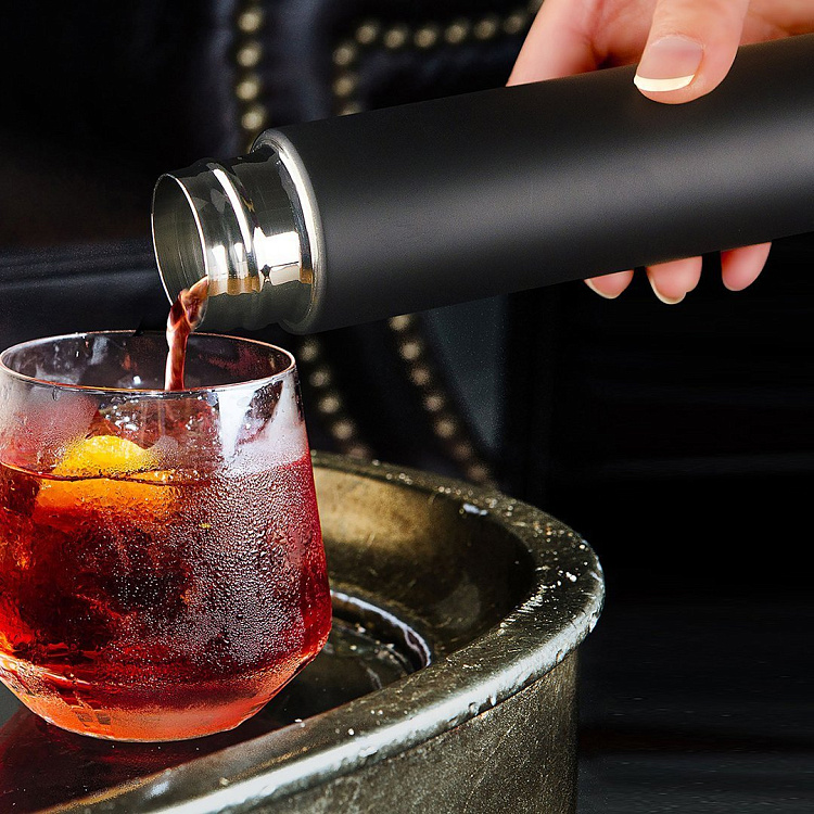 Термос SKINNY MINI, 230 мл, черный