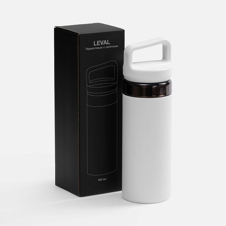 Термостакан Leval с ситечком