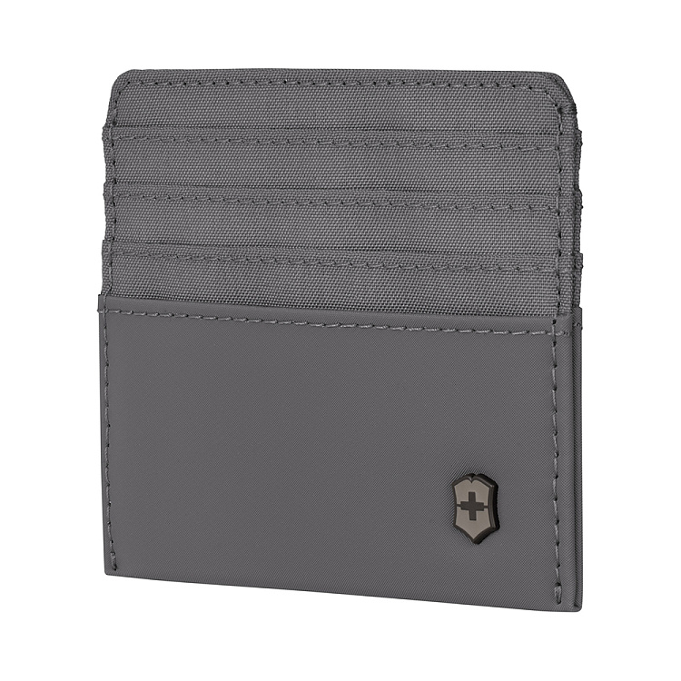 Портмоне для кредитных карт VICTORINOX Travel Essentials Card Holder, серое, полиэстер, 11х1x9 см