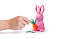 Ножницы и магнит со скрепками Bunny, чёрные