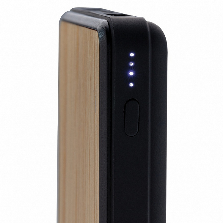 Бамбуковый беспроводной внешний аккумулятор Fashion, 8000 mAh