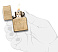Зажигалка ZIPPO Pattern Design с покрытием High Polish Brass, латунь/сталь, золотистая, 38x13x57 мм