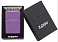 Зажигалка ZIPPO Classic с покрытием Abyss™, латунь/сталь, фиолетовая, глянцевая, 38x13x57 мм