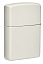 Зажигалка ZIPPO Classic с покрытием Glow In The Dark, латунь/сталь, белая, матовая, 38x13x57 мм