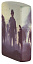 Зажигалка ZIPPO Zombie Design с покрытием 540 Matte, латунь/сталь, белая, матовая, 38x13x57 мм