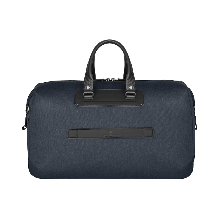 Дорожная сумка VICTORINOX Architecture Urban 2 Weekender, синий, полиэстер/кожа, 24x56x30 см, 45 л