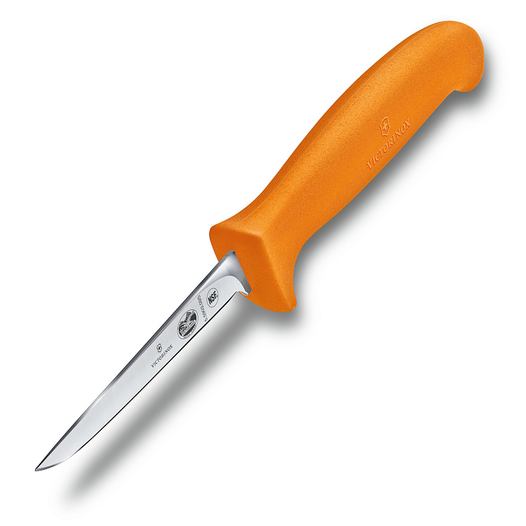 Нож для птицы VICTORINOX Fibrox с лезвием 9 см, оранжевый