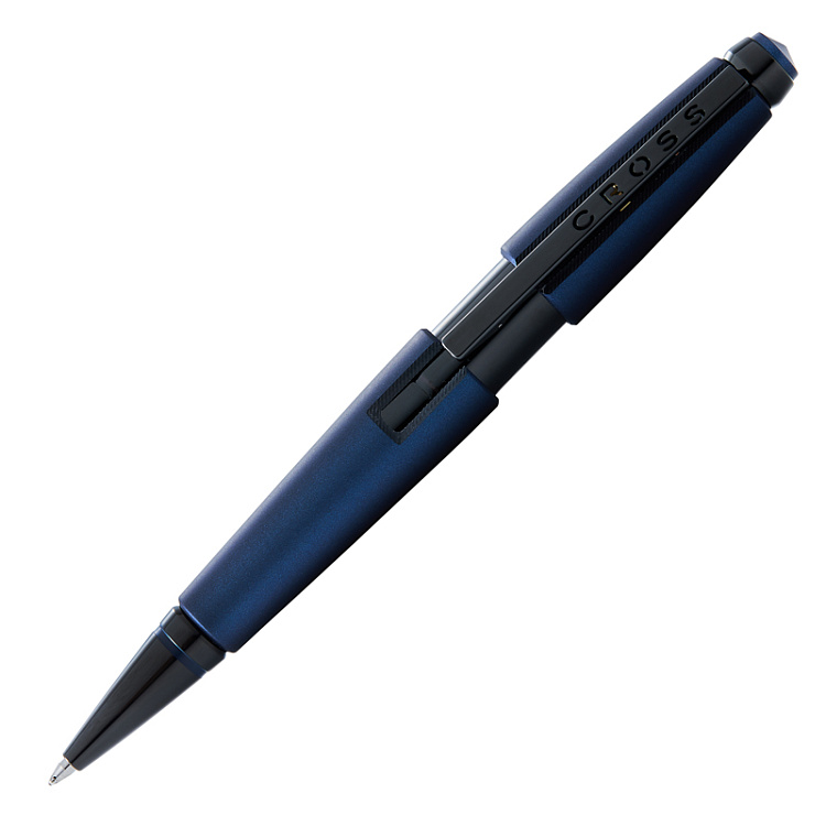 Ручка-роллер Cross Edge без колпачка Matte Blue Lacquer