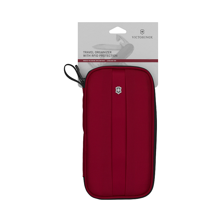 Органайзер VICTORINOX TA 5.0 Travel Organizer с RFID защитой, красный, нейлон, 13x3x26 см