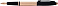 Перьевая ручка Cross Calais Brushed Rose Gold Plate and Black Lacquer, перо M