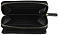 Кошелёк женский BUGATTI Lady Top, на молнии, чёрный, натуральная воловья кожа, 12х2,5х9 см