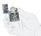 Зажигалка ZIPPO Classic с покрытием Brushed Chrome, латунь/сталь, серебристая, 38x13x57 мм