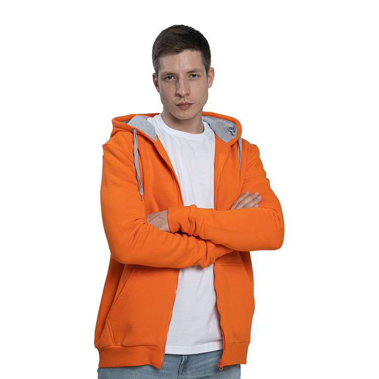 New Gen Толстовка-кенгуру (худи) с капюшоном на молнии 320 г/м2