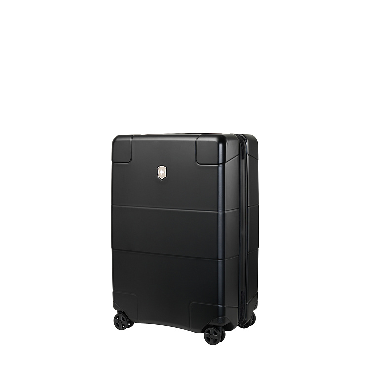 Чемодан VICTORINOX Lexicon, чёрный, 100% поликарбонат, 45x28x68 см, 73 л