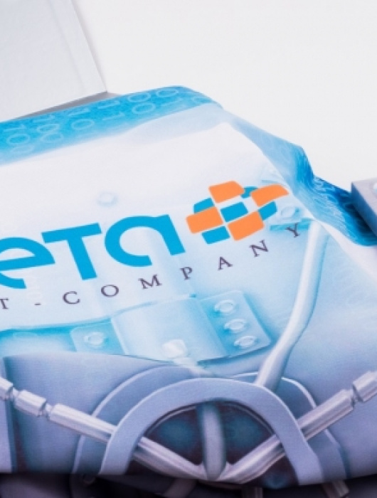 Новогодний набор для IT компании Leta