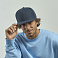 Бейсболка "SNAP BACK-S", 6 клиньев, пластиковая застежка
