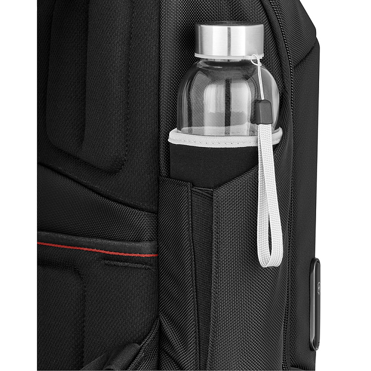 Рюкзак VICTORINOX Architecture Urban2 City Backpack 14'', черный, полиэстер/кожа, 30x19x42 см,17 л