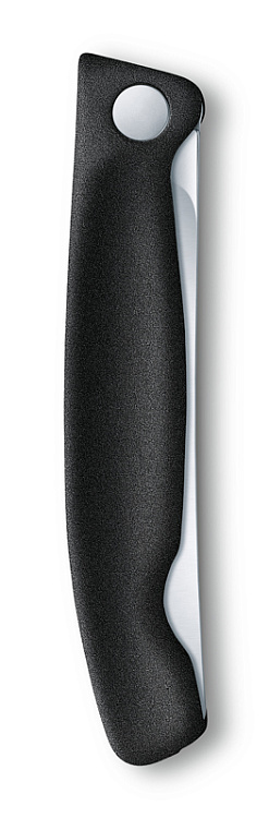 Нож для овощей VICTORINOX SwissClassic, складной, 11 см, чёрный