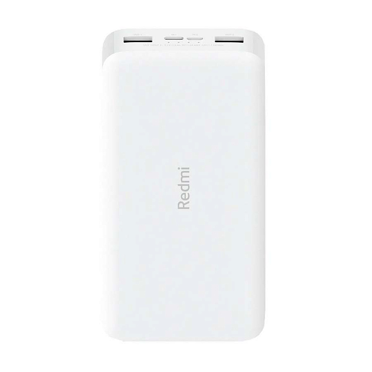 Внешний аккумулятор Power Bank Xiaomi (Mi) REDMI 20000mAh Dual USB/USB Type-C (VXN4285GL) GLOBAL, бе