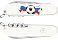 Нож перочинный VICTORINOX Spartan Российский футбол, 91 мм, 12 функций, белый