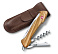 Нож перочинный VICTORINOX Wine Master, 130 мм, 6 функций, с фиксатором, рукоять из оливкового дерева