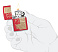 Зажигалка ZIPPO Year of the Dragon 2024 с покрытием Red Matte, латунь/сталь, красная, 38x13x57 мм