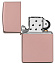 Зажигалка ZIPPO Classic с покрытием High Polish Rose Gold, латунь/сталь, розовое золото, 38x13x57 мм