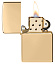 Зажигалка ZIPPO Armor® с покрытием High Polish Brass, латунь/сталь, золотистая, 38x13x57 мм