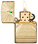 Зажигалка ZIPPO Armor™ с покрытием High Polish Brass, латунь/сталь, золотистая, 38x13x57 мм