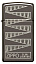 Зажигалка 65th Anniversary Zippo Slim® с покрытием Black Ice®, латунь/сталь, чёрная, 29x10x60 мм