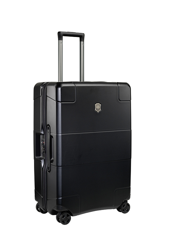 Чемодан VICTORINOX Lexicon, чёрный, 100% поликарбонат, 45x28x68 см, 73 л