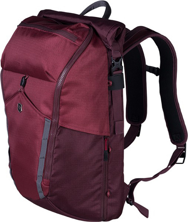 Рюкзак VICTORINOX Altmont Deluxe Rolltop Laptop 15'', бордовый, полиэфирная ткань, 29x18x48 см, 19 л
